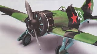 POLIKARPOV I16 TYPE24 quot RATA quot from Revell UNBOXING kit03914 [upl. by Ambie]