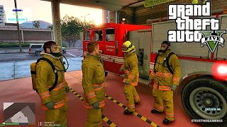 GRAND THEFT AUTO 5 LSFD GTA 5 PC MODS [upl. by Woolson]