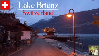 Most beautiful villages in Switzerland  Oberried at Lake Brienz 4K [upl. by Eirena]