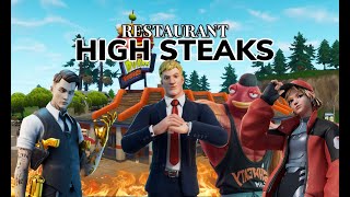 HIGH STEAKS  Life Of John  A Fortnite RP [upl. by Koerner]