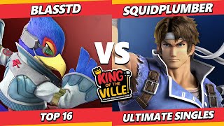 KotV 2023  BlassTD Falco Vs Squidplumber Richter Smash Ultimate  SSBU [upl. by Berardo]