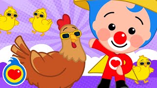 El FUNK de la Gallinita 🐔🐤 Funk Carioca  Canciones Infantiles  Plim Plim [upl. by Toffey]