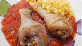 Como Hacer Pisto con Pollo y Patatas  Receta Fácil y Económica [upl. by Quartana829]