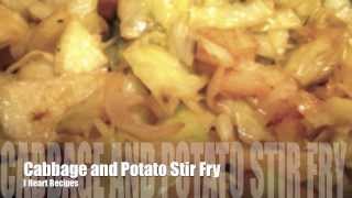 Cabbage and Potato Stir Fry [upl. by Grati439]