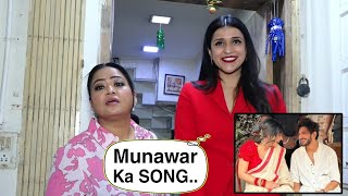 Mannara Chopra Reaction On Munawar Faruqui And Hina Khan Song  Mannara Podcast With Bharti Singh [upl. by Bomke845]