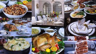 All You Need To Host The Perfect Thanksgiving Dinner Everything From Tablescape Through Dessert [upl. by Nospmoht]