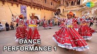 Rajasthani Gair Dance amp Kathak  Dance Performance 1 World Sufi Spirit Festival  Live Recording [upl. by Brass243]