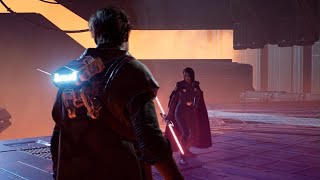 STAR WARS Jedi Fallen Order final boss playing it smart against Trilla master difficulty [upl. by Suirada]