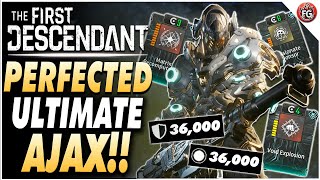 NEW STier Ultimate Ajax Build  The First Descendant Ajax Build Guide [upl. by Enelia910]