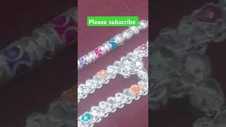 Latest anklet designs in lalithajewellery anklets lalithajewellery silver anklet [upl. by Renelle]