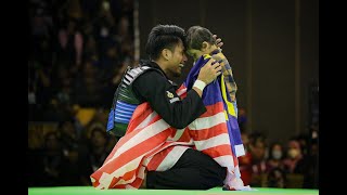 Al Jufferi Jamari vs Iqbal Chandra Pratama  Final 19th World Pencak Silat Malaysia 2022 [upl. by Buck]