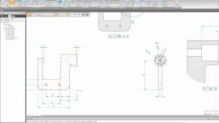 Intro to Solid Edge ST4 Lesson 4  Creating Detailed Drawings [upl. by Mariele]