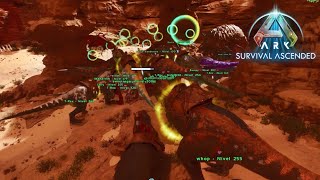 Boss Manticora Alpha Fail  Ark Survival Ascended PVE Official Theisland ARKASA [upl. by Htevi127]