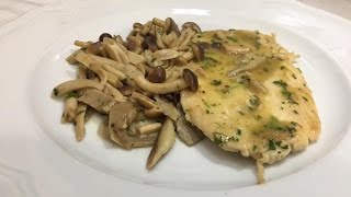 Scaloppine ai Funghi  Chef Stefano Barbato [upl. by Ariait]