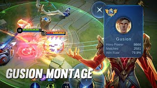 How to make a perfect play with Gusion  Gusion montage [upl. by Verna]