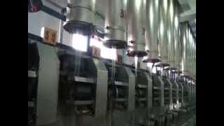 Manufacturing process of Polyester Staple Fiber PSF Production LIne PSF machine Fiber machine [upl. by Hale]