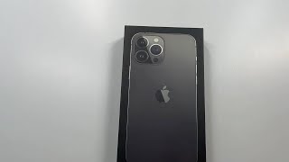 iPhone 13 Pro Max Graphite Unboxing [upl. by Aiuqram]