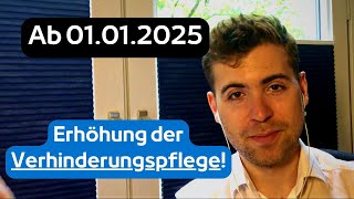 Mehr Geld für Haushaltshilfen Erhöhung der Verhinderungspflege ab 2025  Pflegereform Teil 2 [upl. by Theresita493]