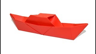 Сomo hacer un barco de papel origami [upl. by Sirhc]