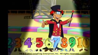 Math Circus DVD Numbers The Stars of Our Show  Learn Beginning Math  LeapFrog [upl. by Neeruan]