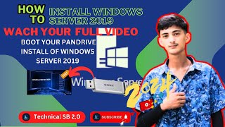 How to Install windows Server 2019  windows server 2019 install kasari garne  In Nepali  2024 [upl. by Nnylarat]