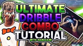 ULTIMATE HANDCAM DRIBBLE CHEESE TUTORIAL • BEST COMBOSDRIBBLE MOVES •NOT HARD • NBA 2K17 [upl. by Elizabeth205]