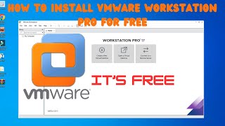 How to install VMware workstation pro for free [upl. by Harlene]