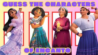 Guess the Encanto characters Encanto quiz 🔥 [upl. by Jaf480]