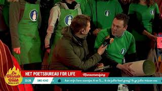 Het Poetsbureau  € 30000 voor De Warmste Week van Music For Life  2017 [upl. by Hevak]