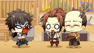 Hakuoki Yuugiroku 3 Short Episode quotAn Abruptly Organized Tasting Partyquot Eng translation [upl. by Nigrom345]