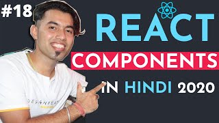 React Components in Hindi  Functional Component in React JS Hindi in 2020 18 [upl. by Bobby]