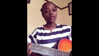 Ruhanga ishe itwe Shuma Oije Otwebembere  Talented Ankore Gal on Guitar [upl. by Juline]