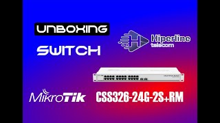 Unboxing Switch css32624G2SRM mikrotik [upl. by Oiramed]