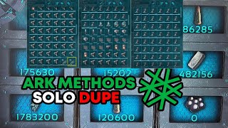 INSANE DUPE METHOD  ARK ASCENDEDASA DUPE  ARK METHODS 2024 [upl. by Seuguh]