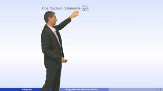 Intégrales  partie 5  intégration des fractions rationnelles [upl. by Naujik]