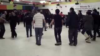 Square Dancing at Hatchet Lake Denesuline 45th Annual Winter Carnival [upl. by Stanleigh]