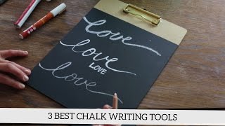 How to Write on a Chalkboard The 3 Best Chalk Writing Tools [upl. by Peony908]