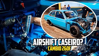 AIRSHIFT CASEIRO no CÂMBIO 260F ALEXANDRE VEM COM NOVIDADES NO CHEVETTE [upl. by Nilam746]