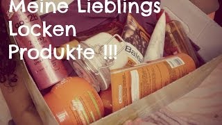 Meine Lieblings  Produkte für Locken ♥ [upl. by Bashemeth]