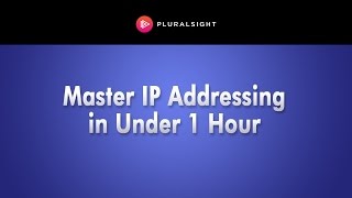 Pluralsight Webinar Networking Fundamentals Mastering IP Addressing in Under 1 Hour [upl. by Franklyn921]