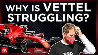 The Reasons Why Sebastian Vettel is Struggling at Ferrari [upl. by Kcod]