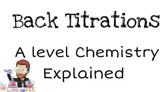 Titration Calculation 1 [upl. by Ayvid]