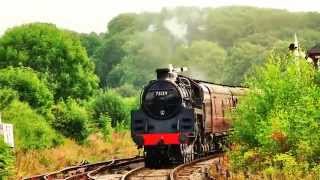 SteamBR Standard 5731293FJinty47327Midland Railway2013 [upl. by Dennison]