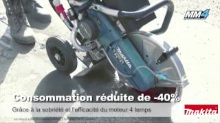 Première Découpeuse thermique à moteur 4 Temps MM4  Makita EK7651H [upl. by Able364]