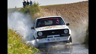 Critérium JL Dumont 24  ES 4 Oreye  ThomasH  BrasseurPM  Ford Escort MK ll Andes Motorsport [upl. by Kachine]