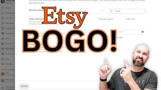 HowTo Create Etsy Bogo Coupon Codes [upl. by Ailedroc837]