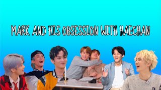 mark being obsessed with haechan for 14 minutes [upl. by Enitsrik304]