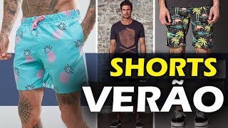 Shorts MASCULINOS para o VERÃO [upl. by Jarret]