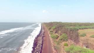 Kakinada Beach Aerial view [upl. by Tiat]