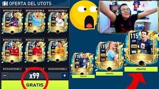 BUG 🤑 ABRO SOBRES INFINITOS UTOTS ASEGURADOS Gratis en FIFA MOBILE Super Pack Opening [upl. by Nwahc203]